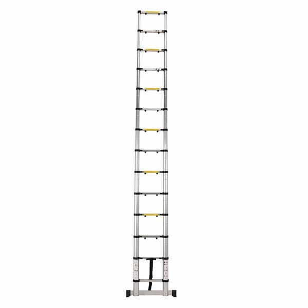 4_1m Aluminum Telescopic Ladder With Finger Gap And Stabiliz